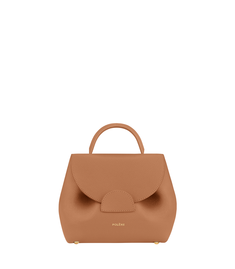 Polène | Bag - Numéro Un Nano - Textured Tan – Polène UK Polène | Bag - Numéro Un Nano - Textured Tan – Polène UK