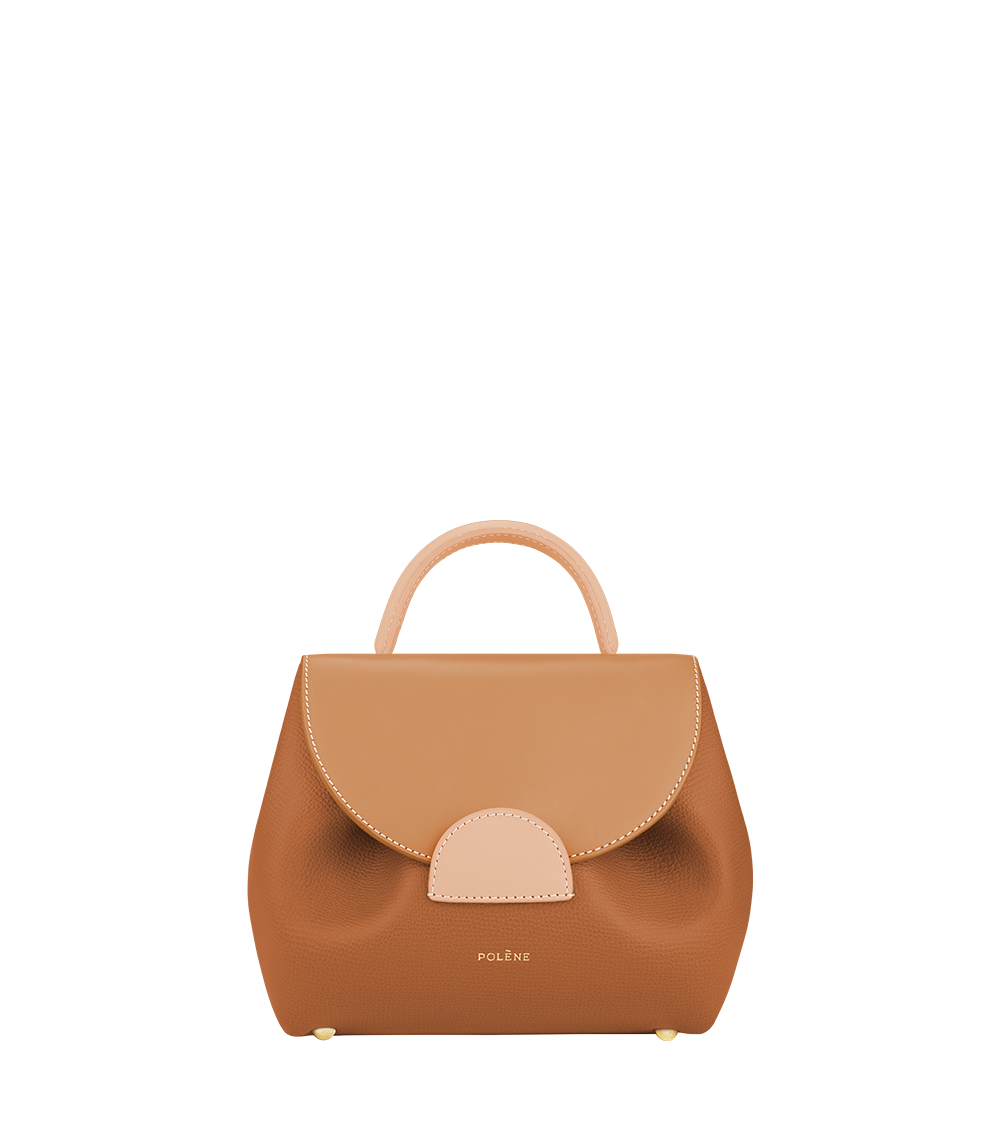 Polene Bag Numero Un Nano Trio Camel
