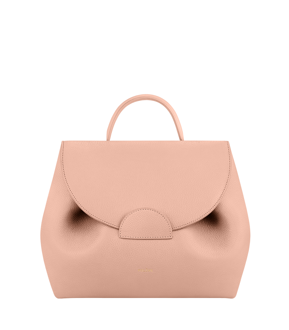 Polene Bag Numero Un Textured Pink