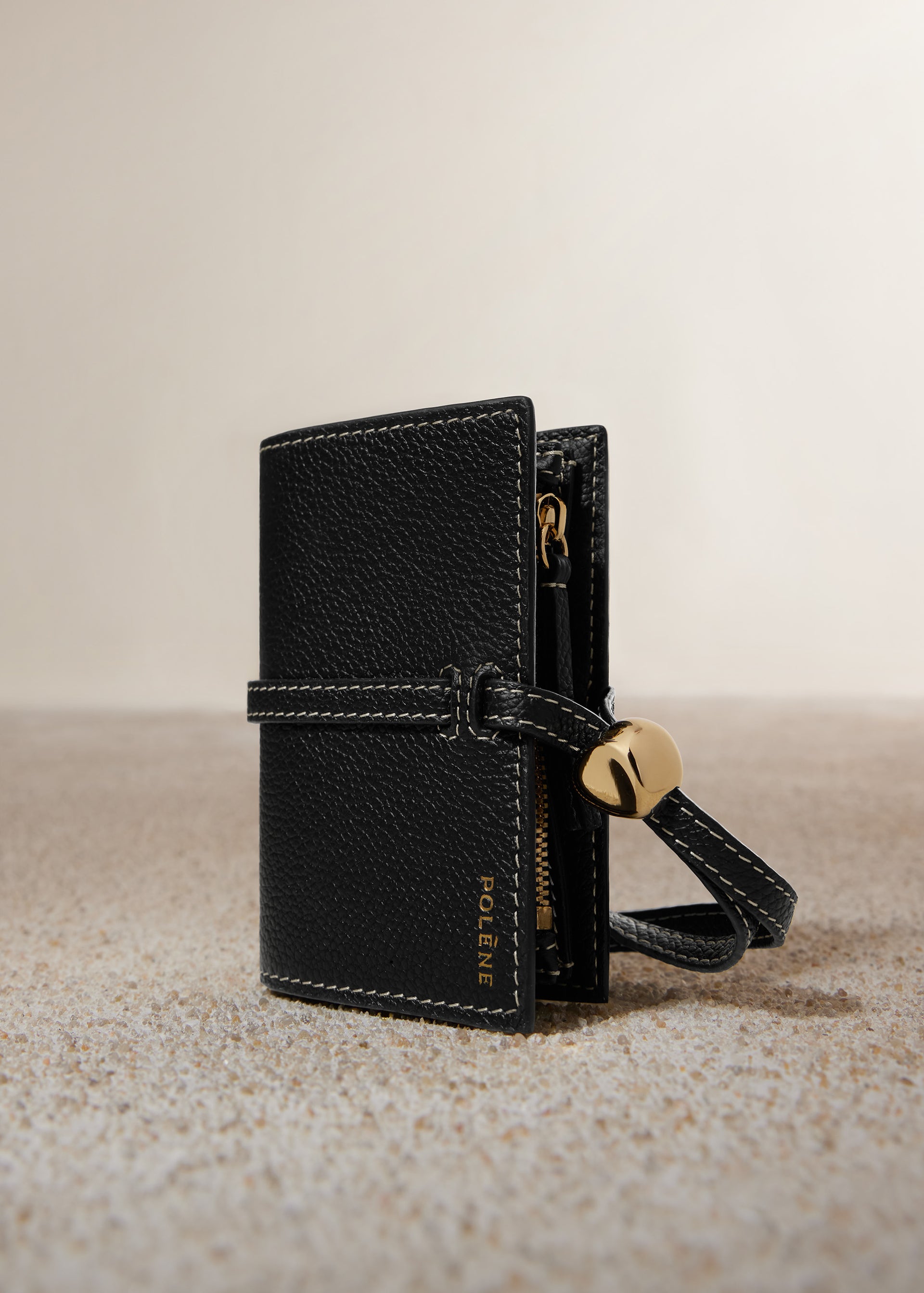 Kayé Card Holder - Textured Black