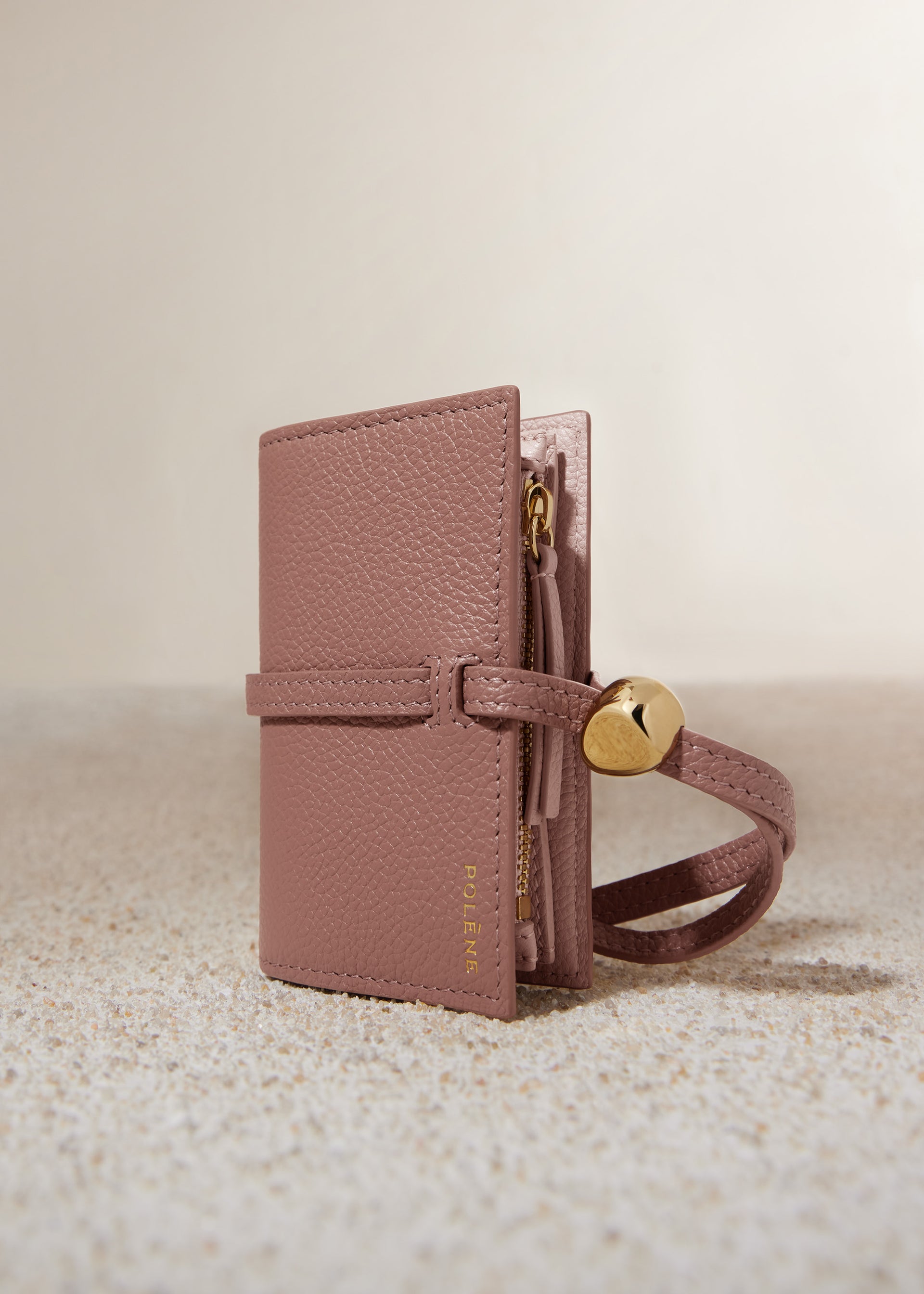 Kayé Card Holder - Textured Duo Blush