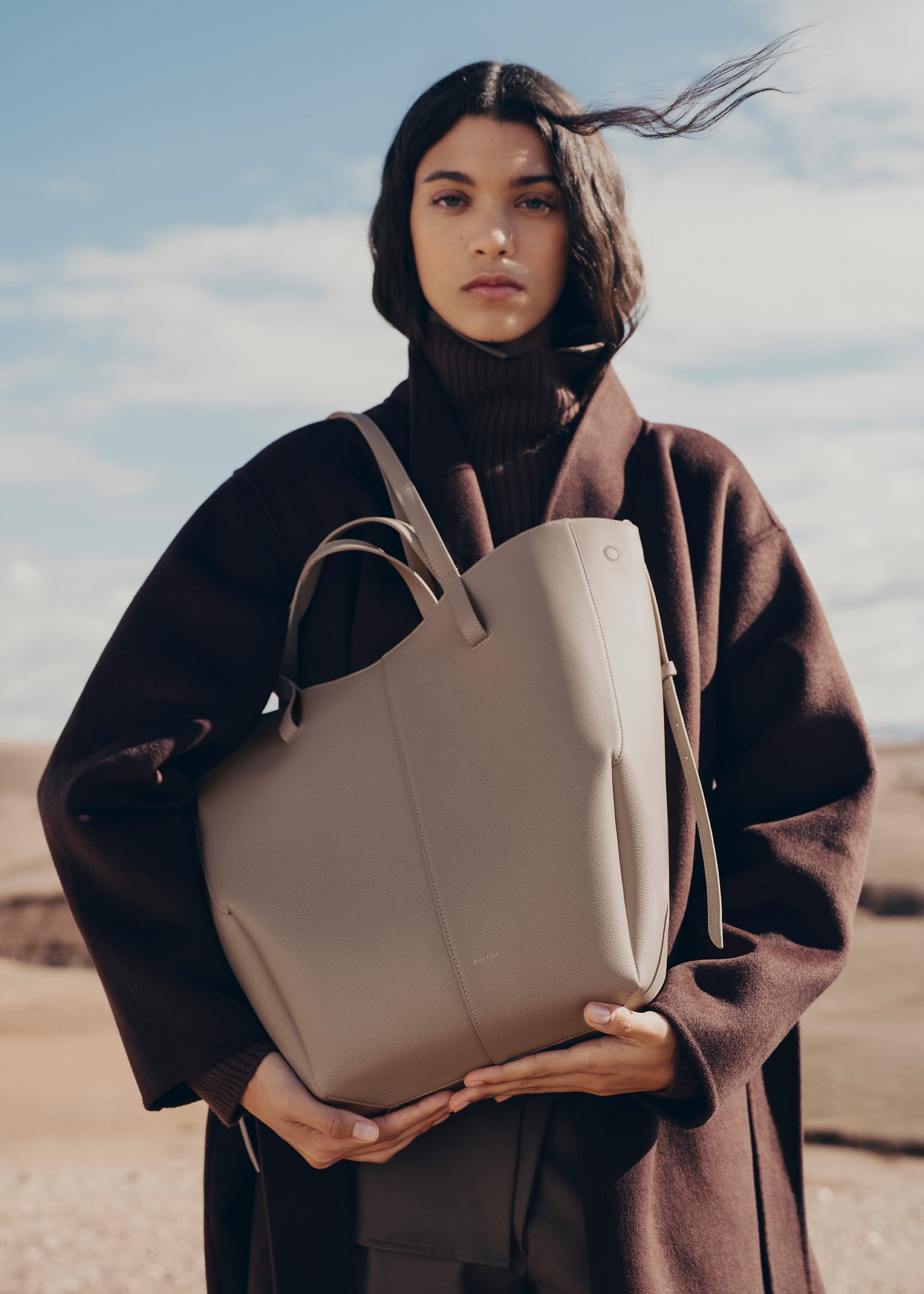 Cyme Tote - Textured Taupe