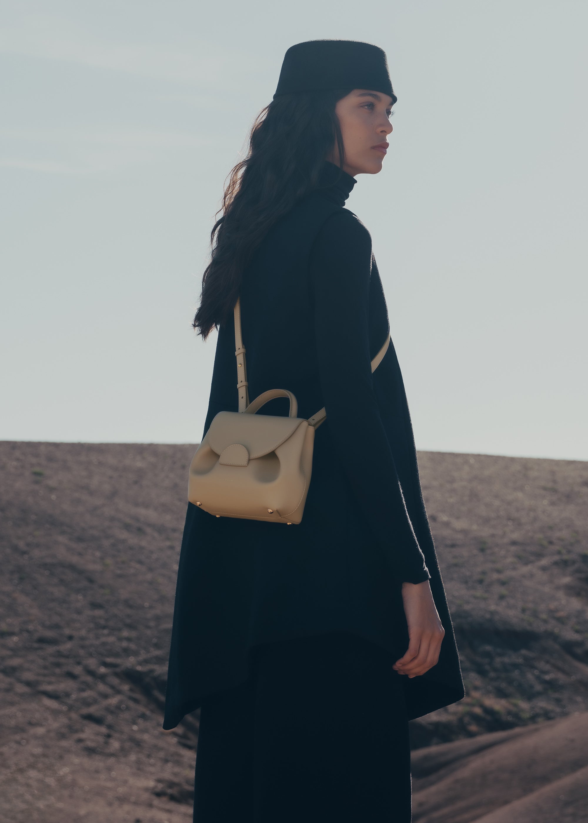 Polène | Bag - Numéro Un Nano - Smooth Sand – Polène UK