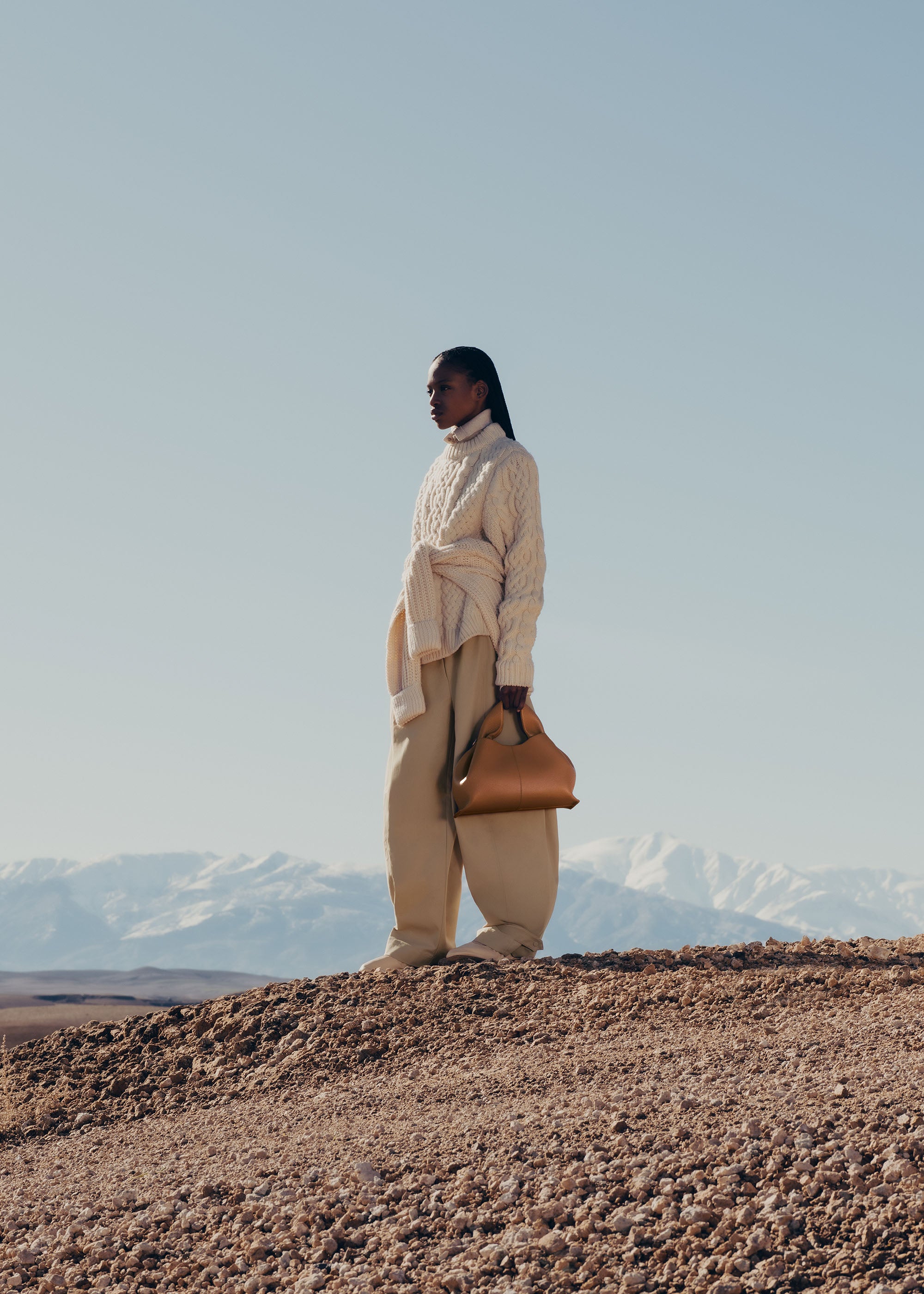 POLENE ポレーヌ number eleve ベージュ Polène | Bag - Numéro Neuf Mini - Textured Camel – Polène NL