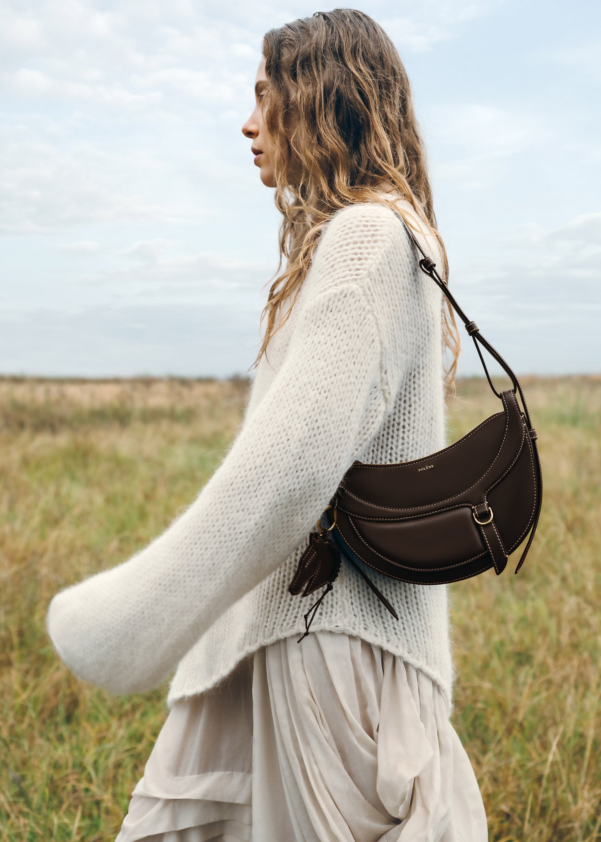 Polène I Bag - Numéro Dix - Galop Ebony – Polène UK