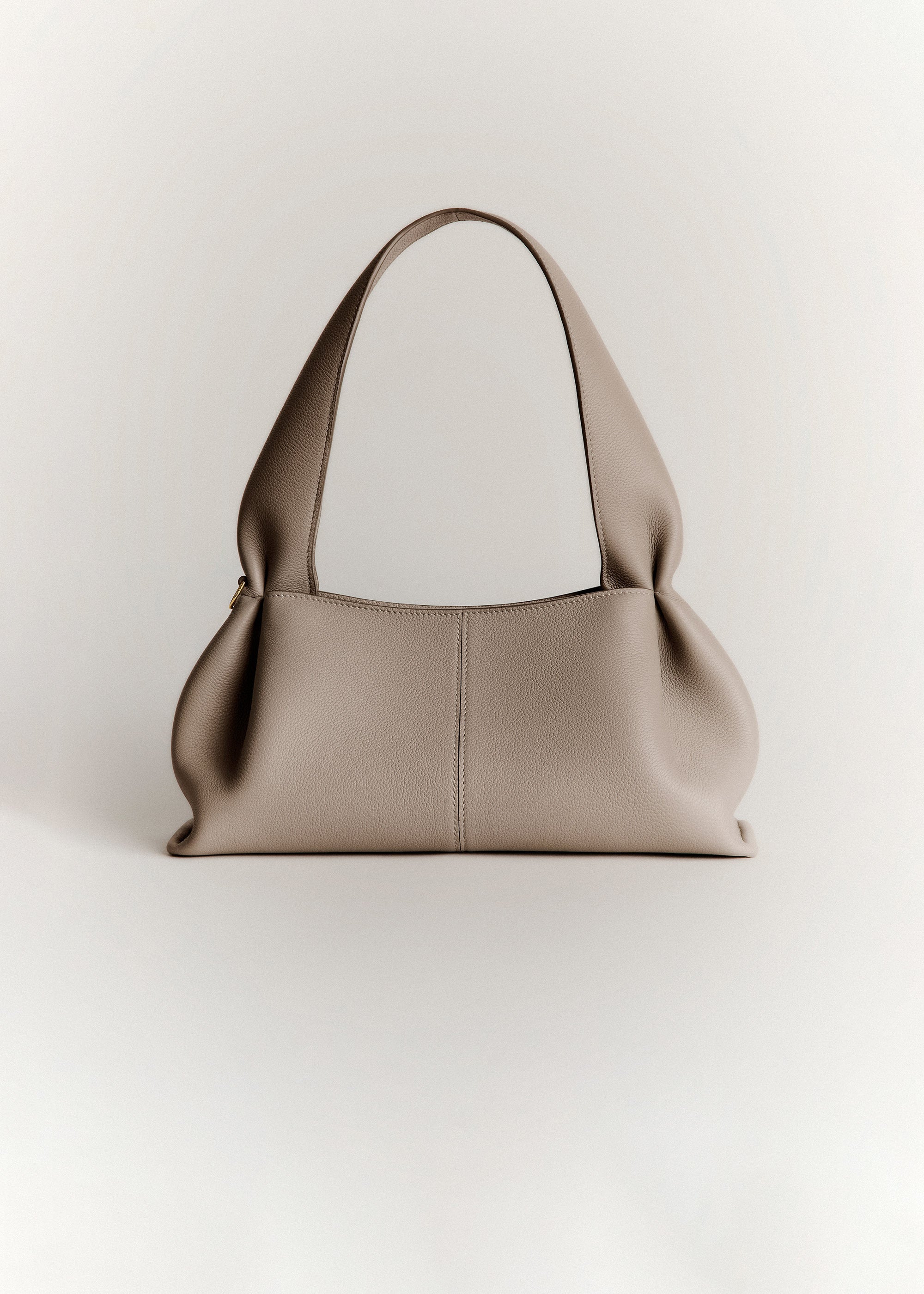 Polène | Bag - Numéro Neuf East-West - Textured Taupe – Polène UK