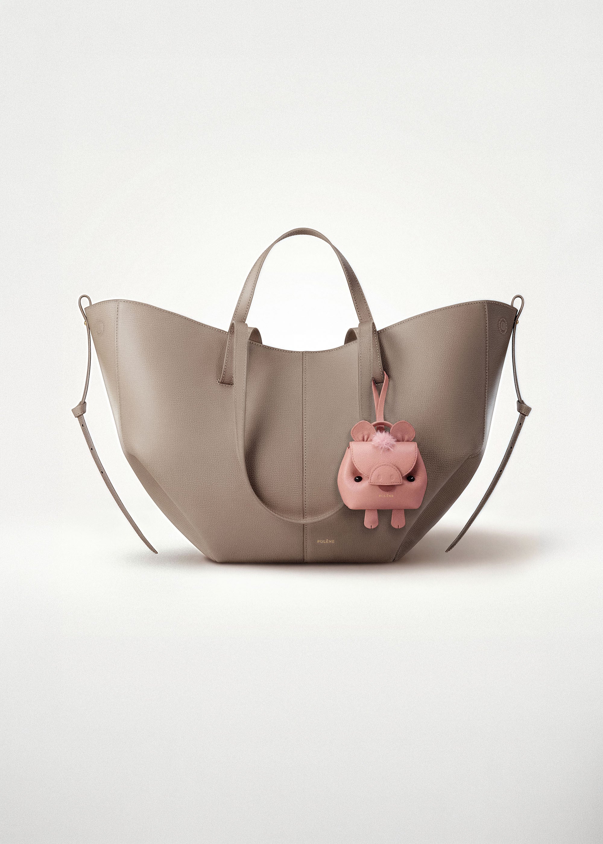 小物 Polene The Nanonimals Polène | Charm - The Nanonimals Pigi - Nude – Polène UK