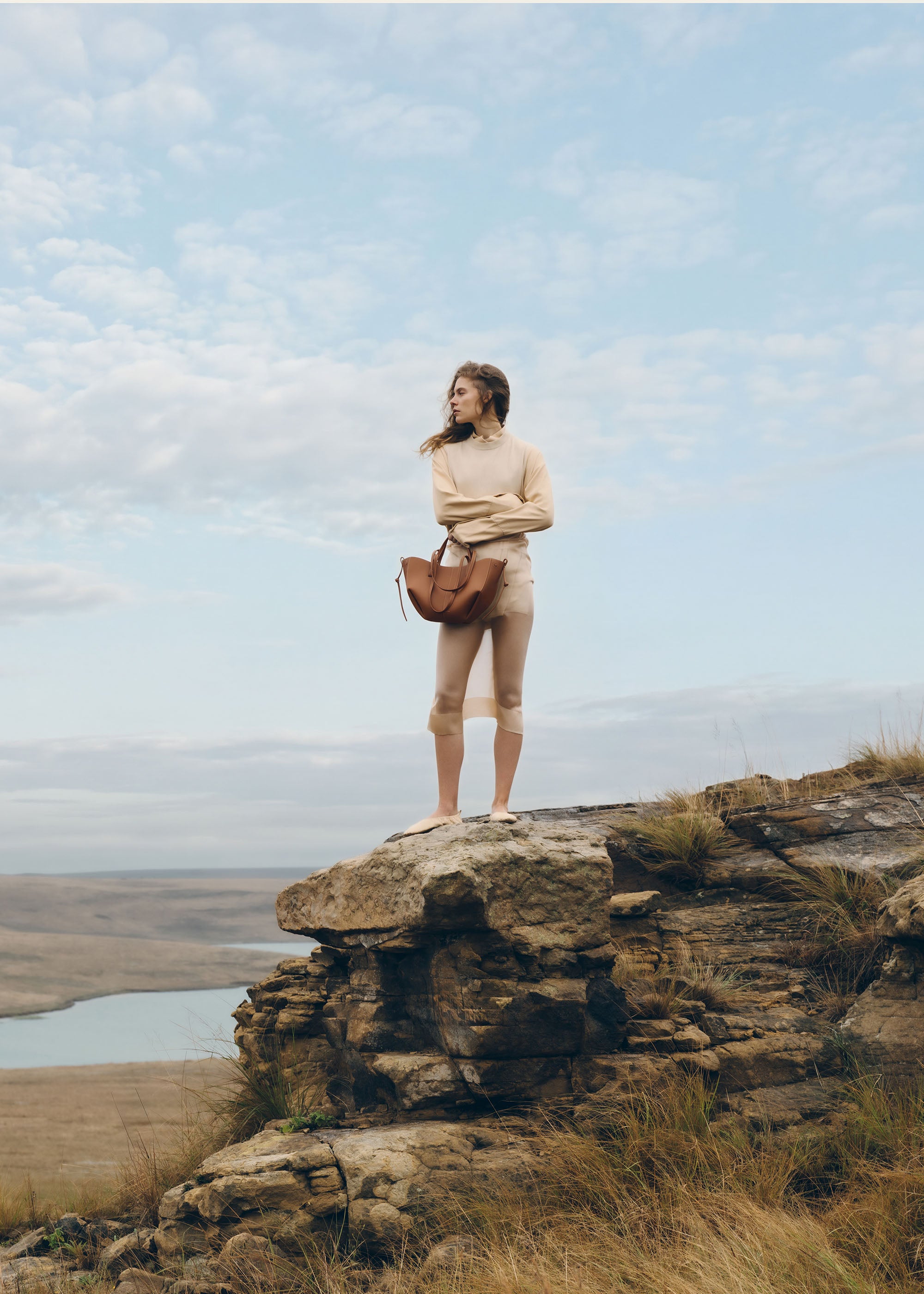 ポレーヌ cyme mini キャメル Polène | Bag - Cyme Mini - Textured Camel – Polène UK