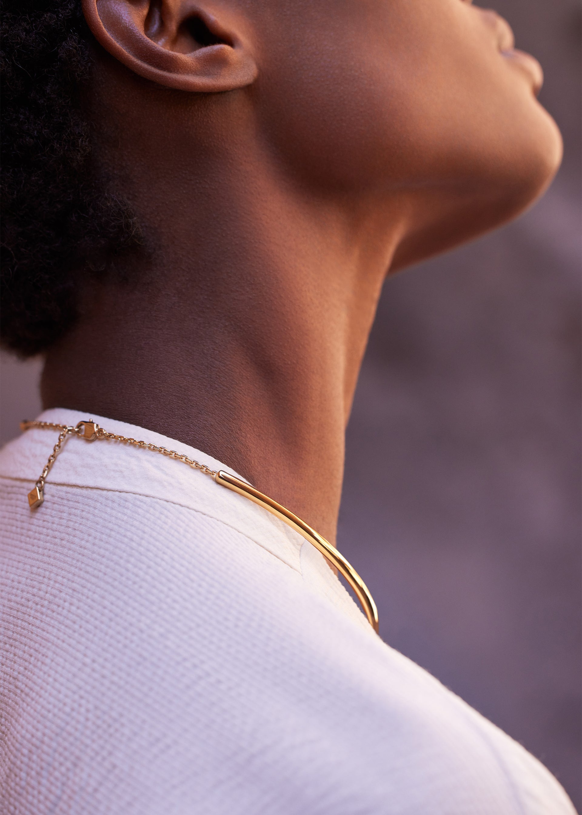 Eroz Necklace - 24 carat gold gilded