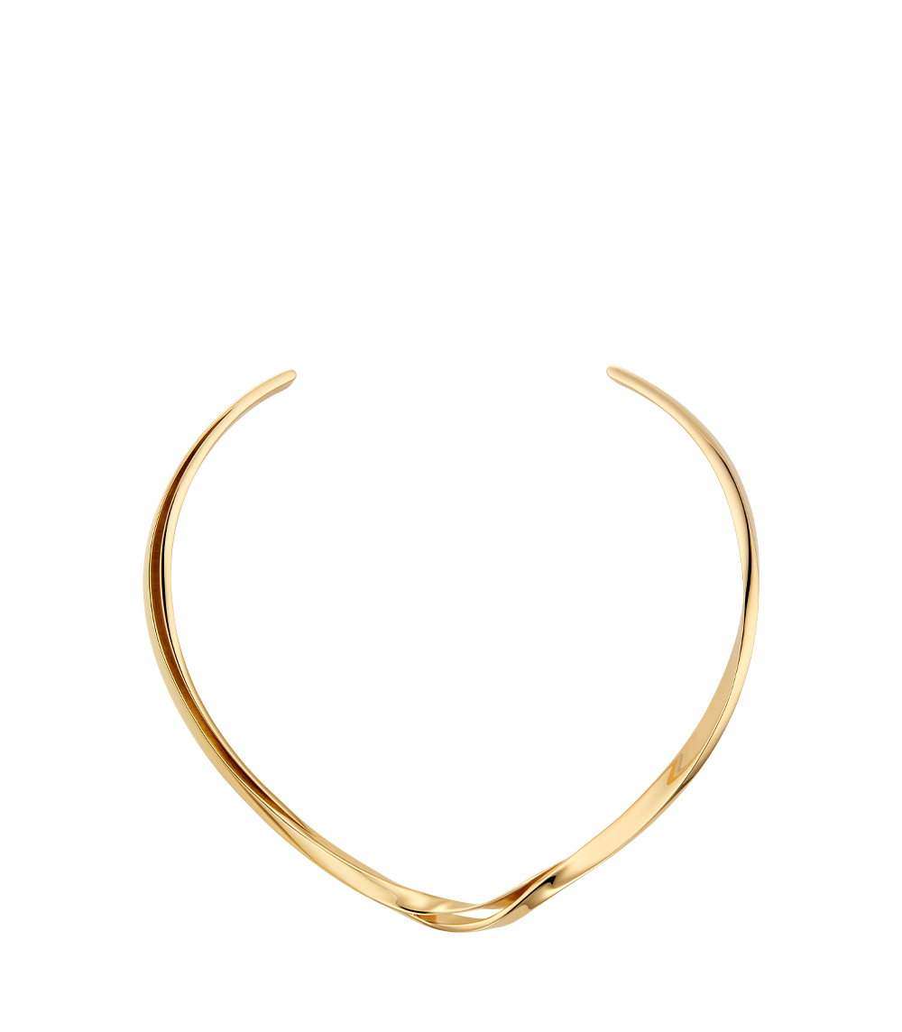 Éole Necklace - 24 carat gold-gilded edition