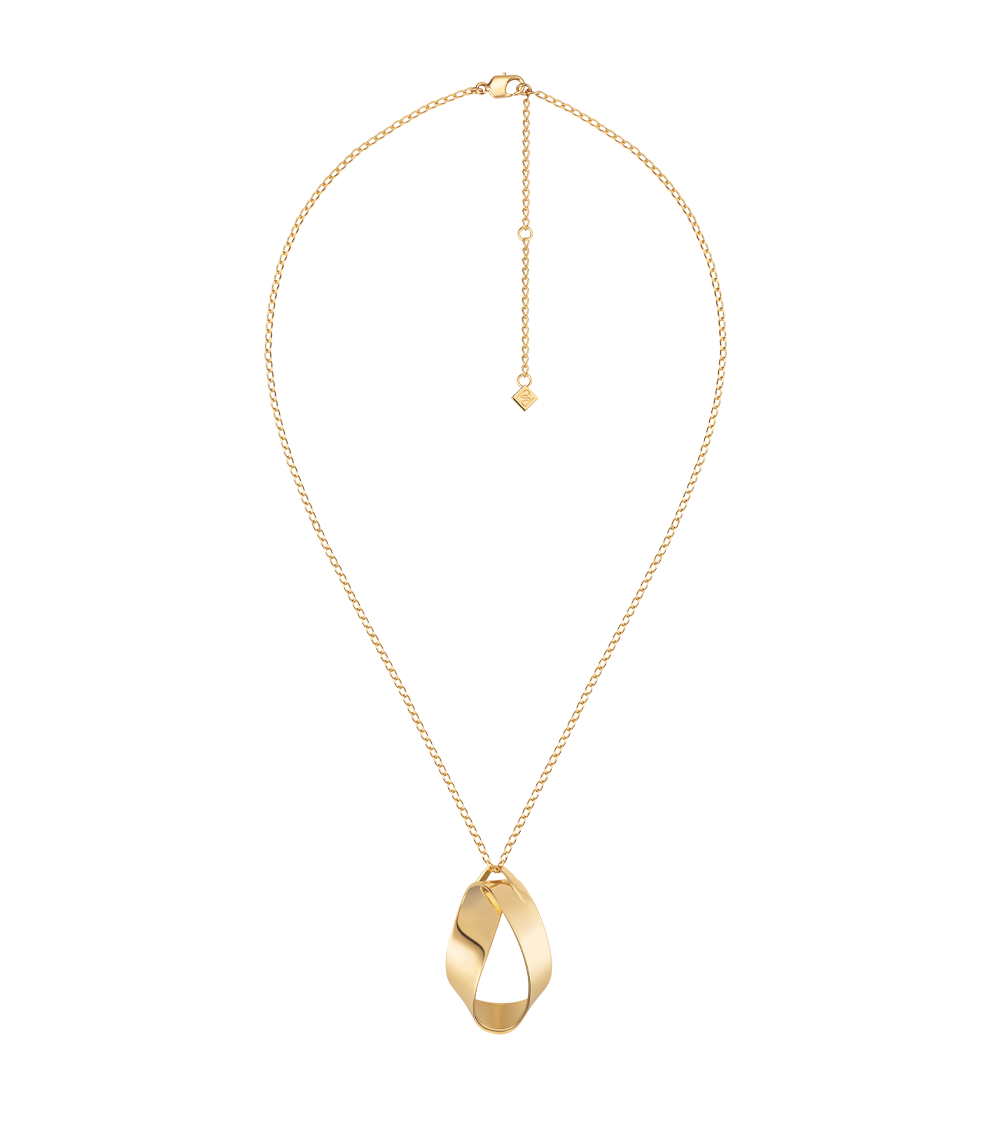 Éole Pendant - 24 carat gold gilded