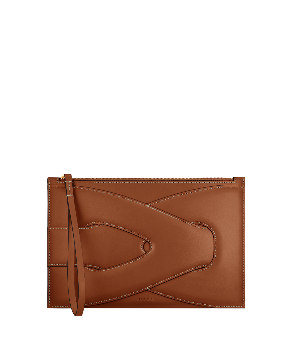 Polène | Pouch - Nodde - Cognac – Polène UK