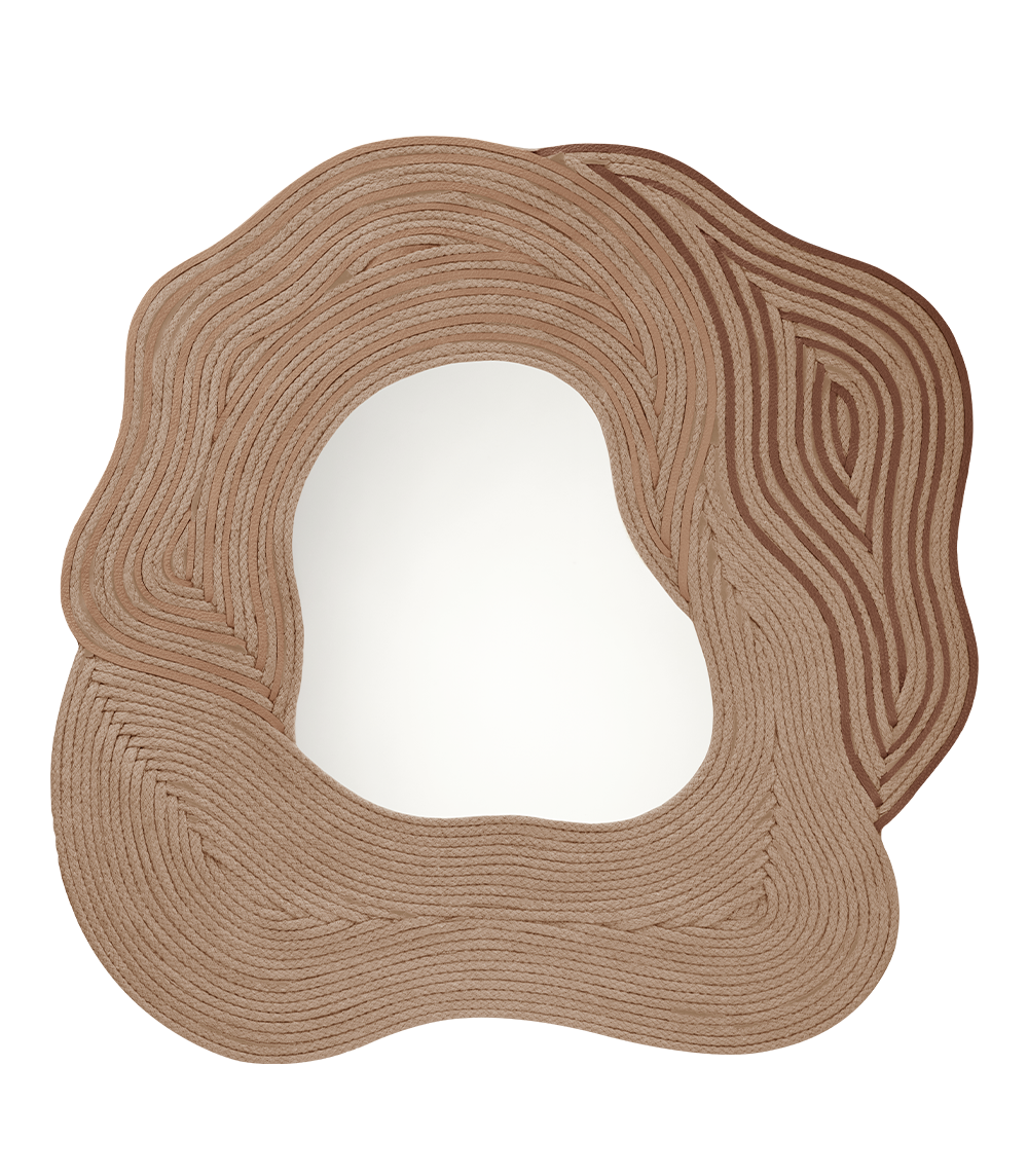 Oco Mirror - Textured Camel